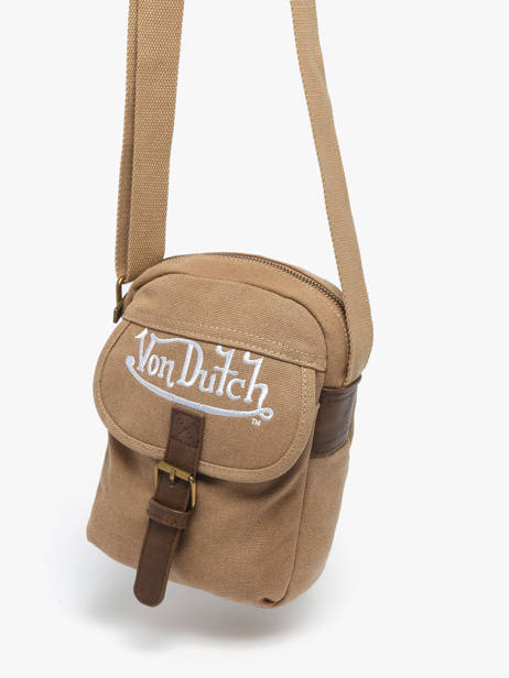 Cross Body Tas Von dutch Beige bags NAOS ander zicht 1
